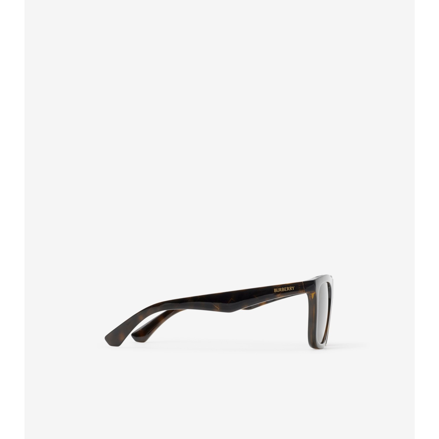Embossed Check Square Sunglasses