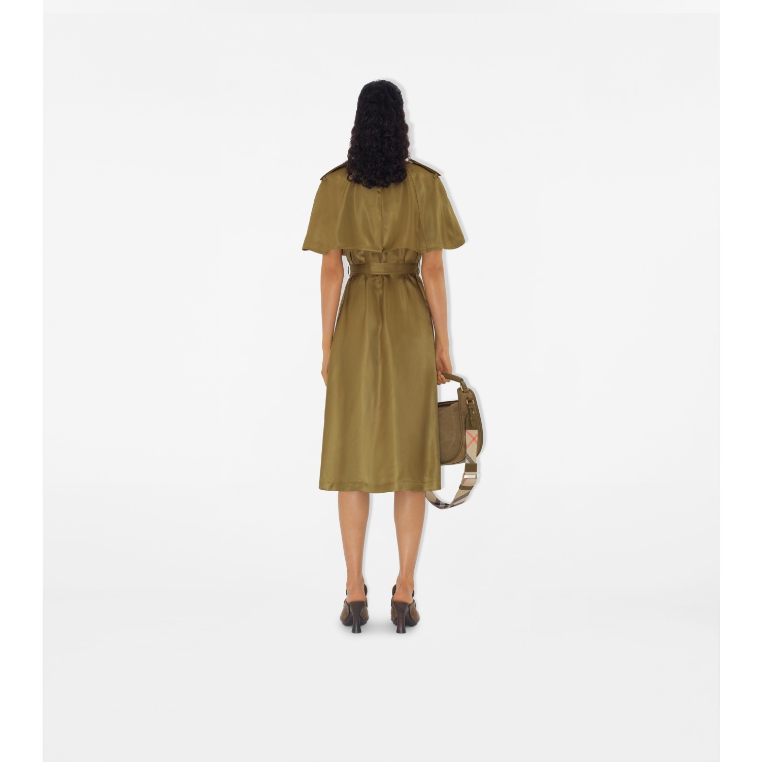 Viscose Trench Dress