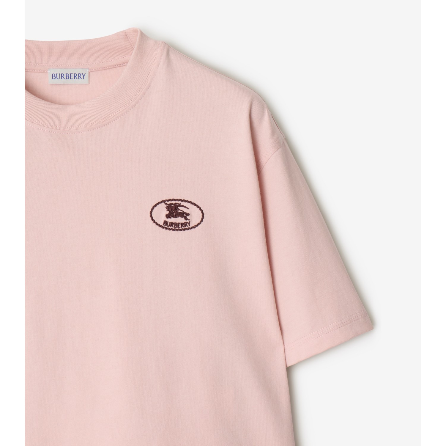 Cropped Cotton T-shirt