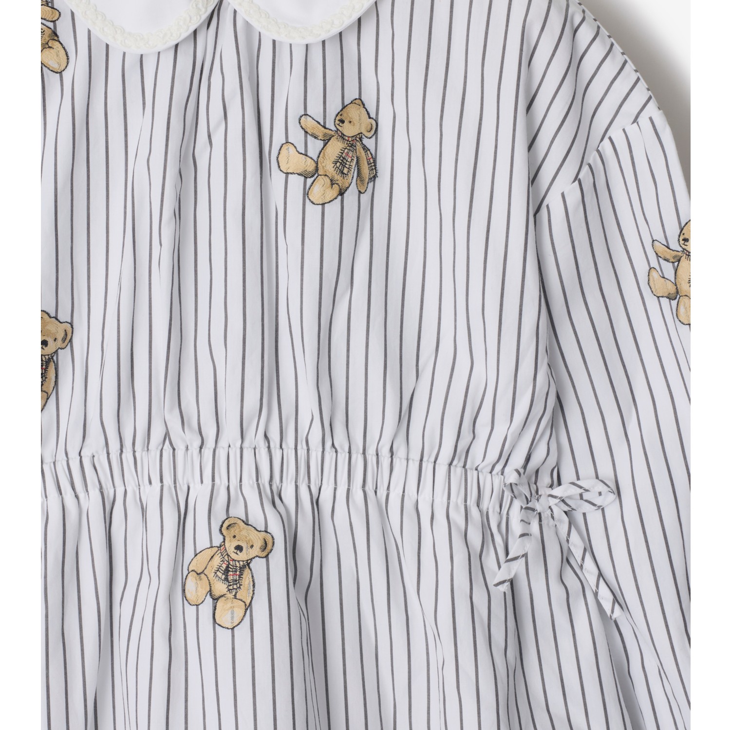 Thomas Bear Striped Cotton Dress