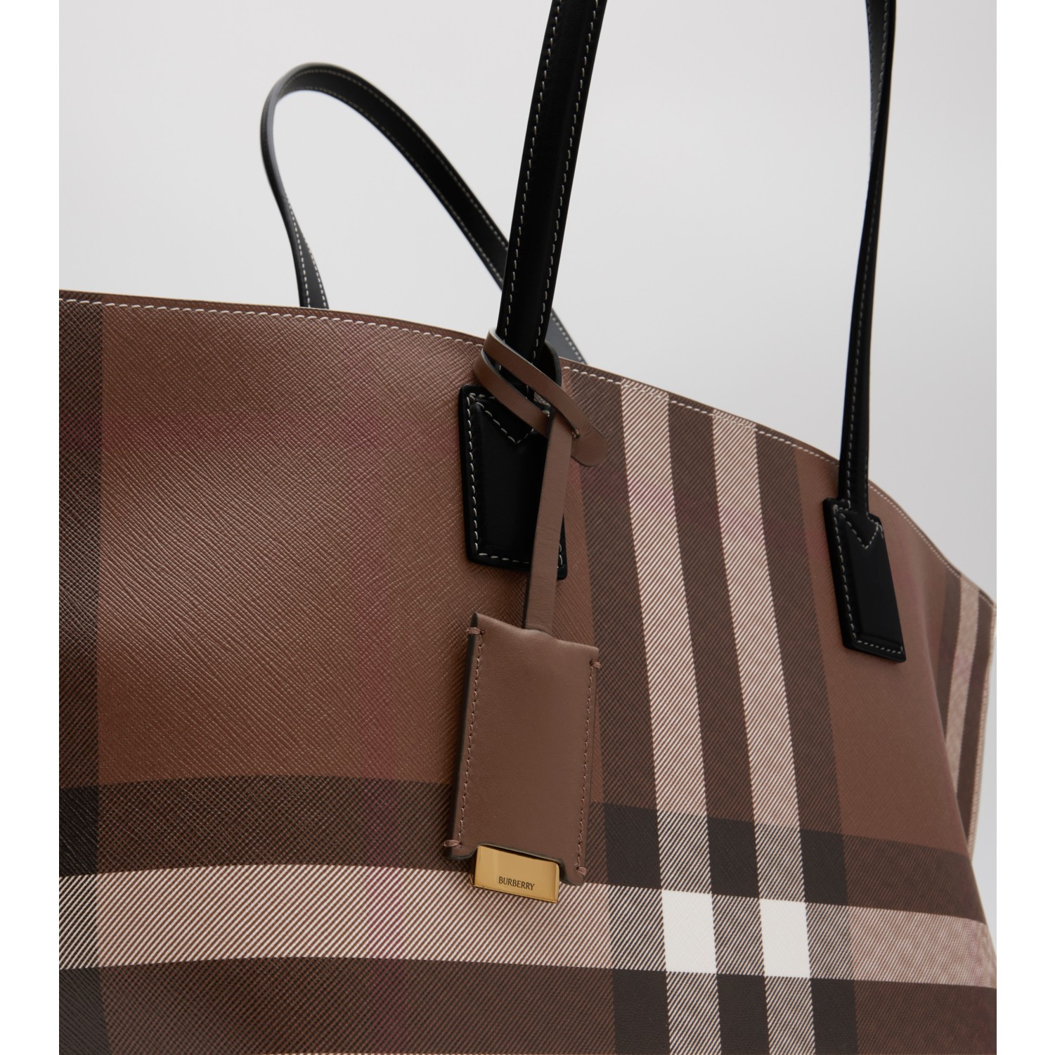 Bolso tote Check mediano