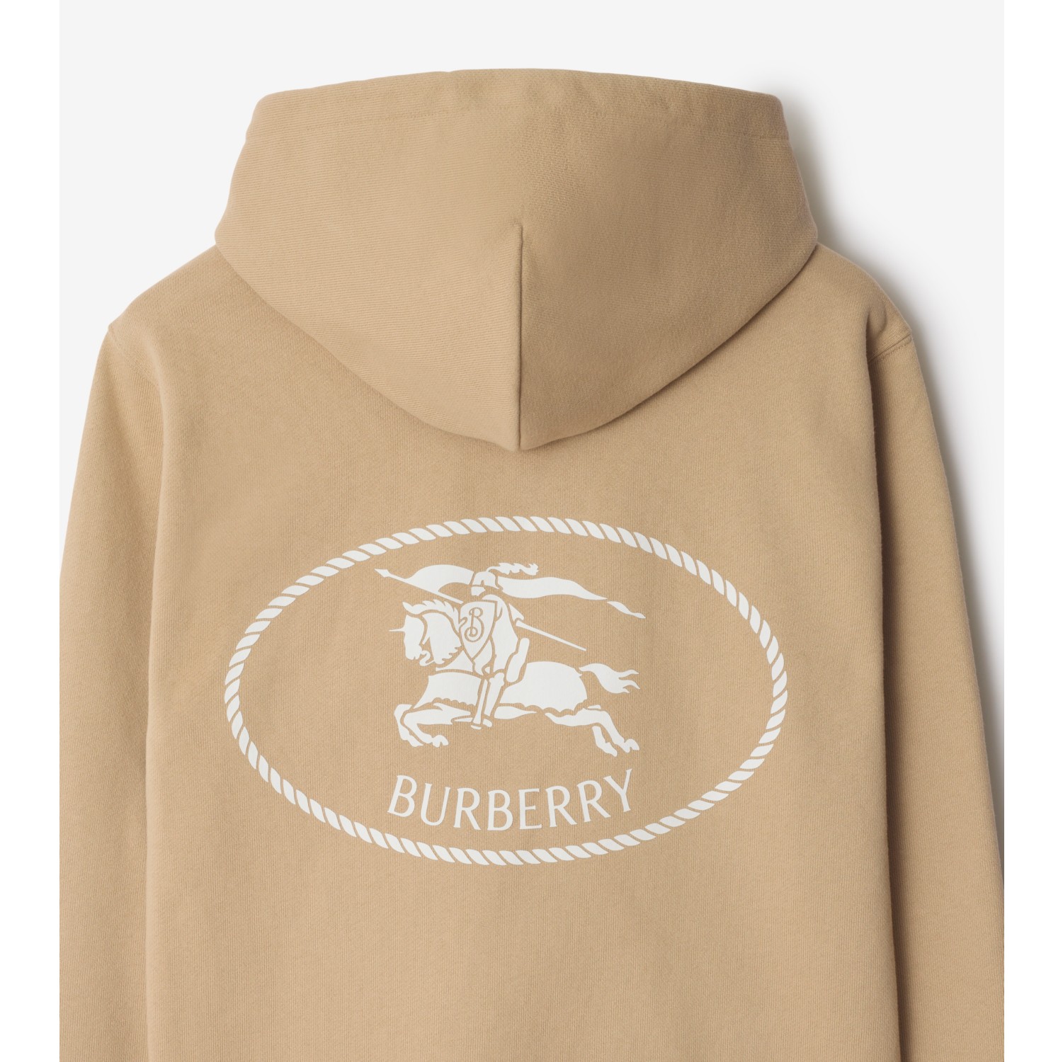 Knight Stamp Cotton Hoodie