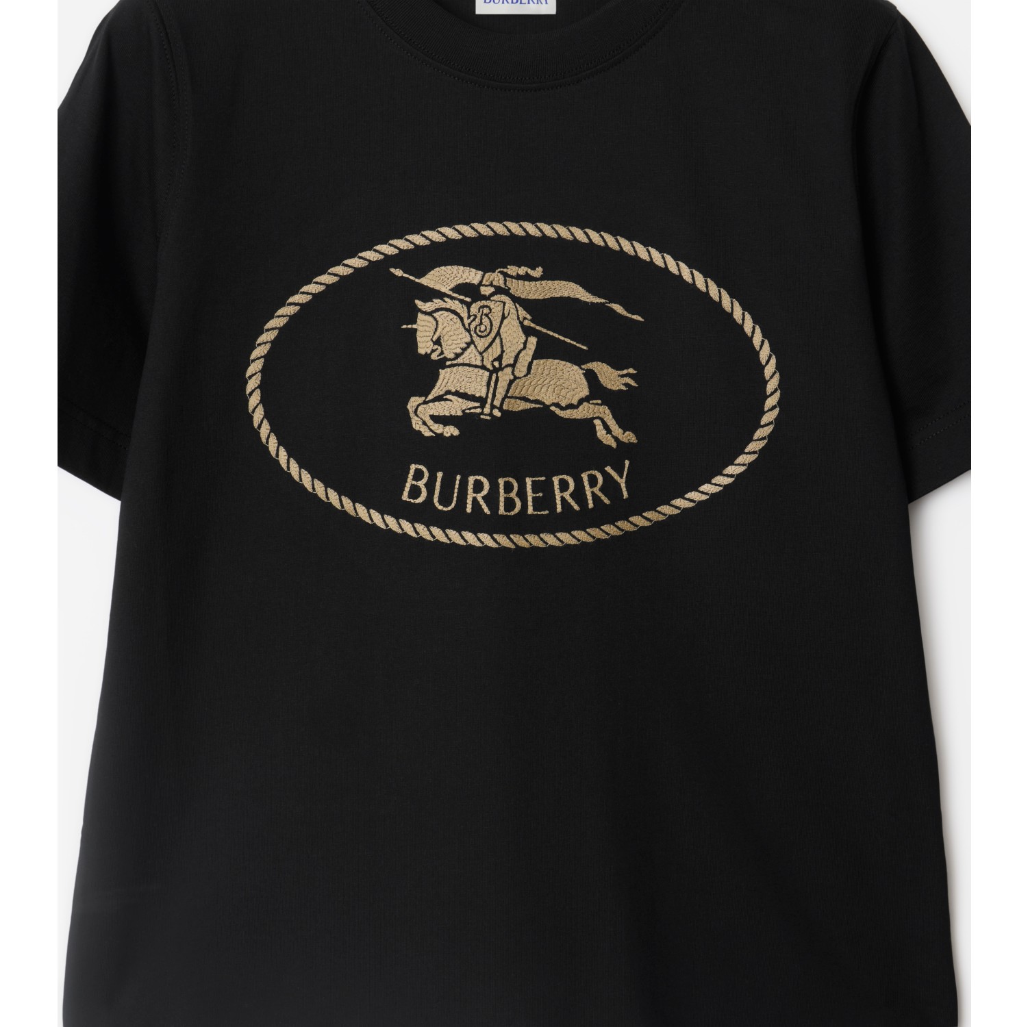 Knight Stamp Cotton T-shirt