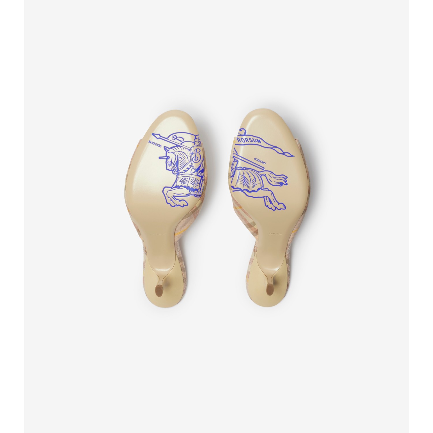 Check Mews Low Mules​