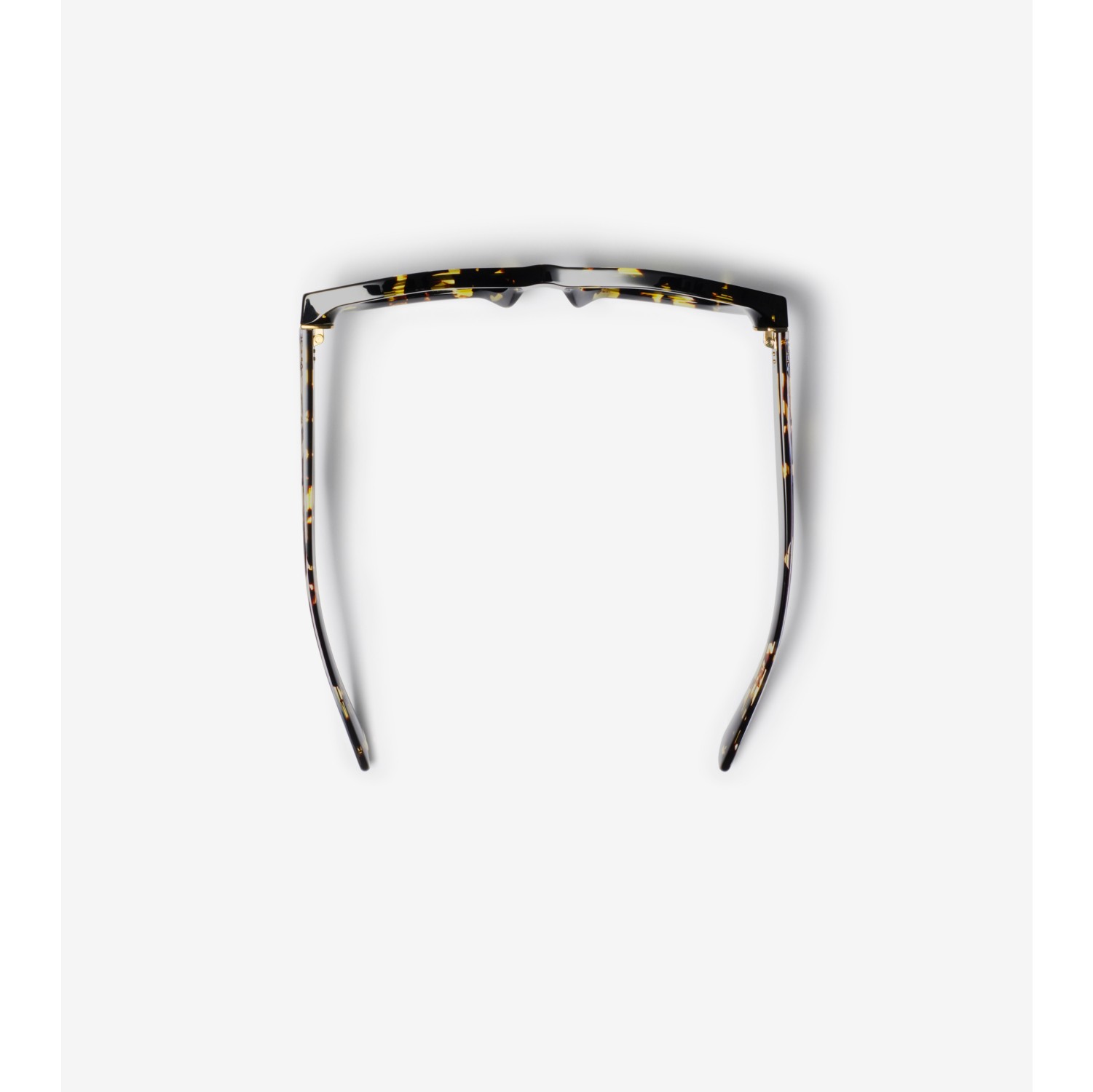 Inlaid Check Cat-eye Sunglasses​