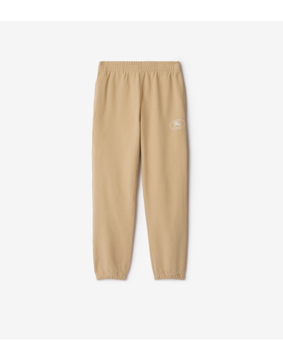 Knight Stamp Cotton Jogging Pants