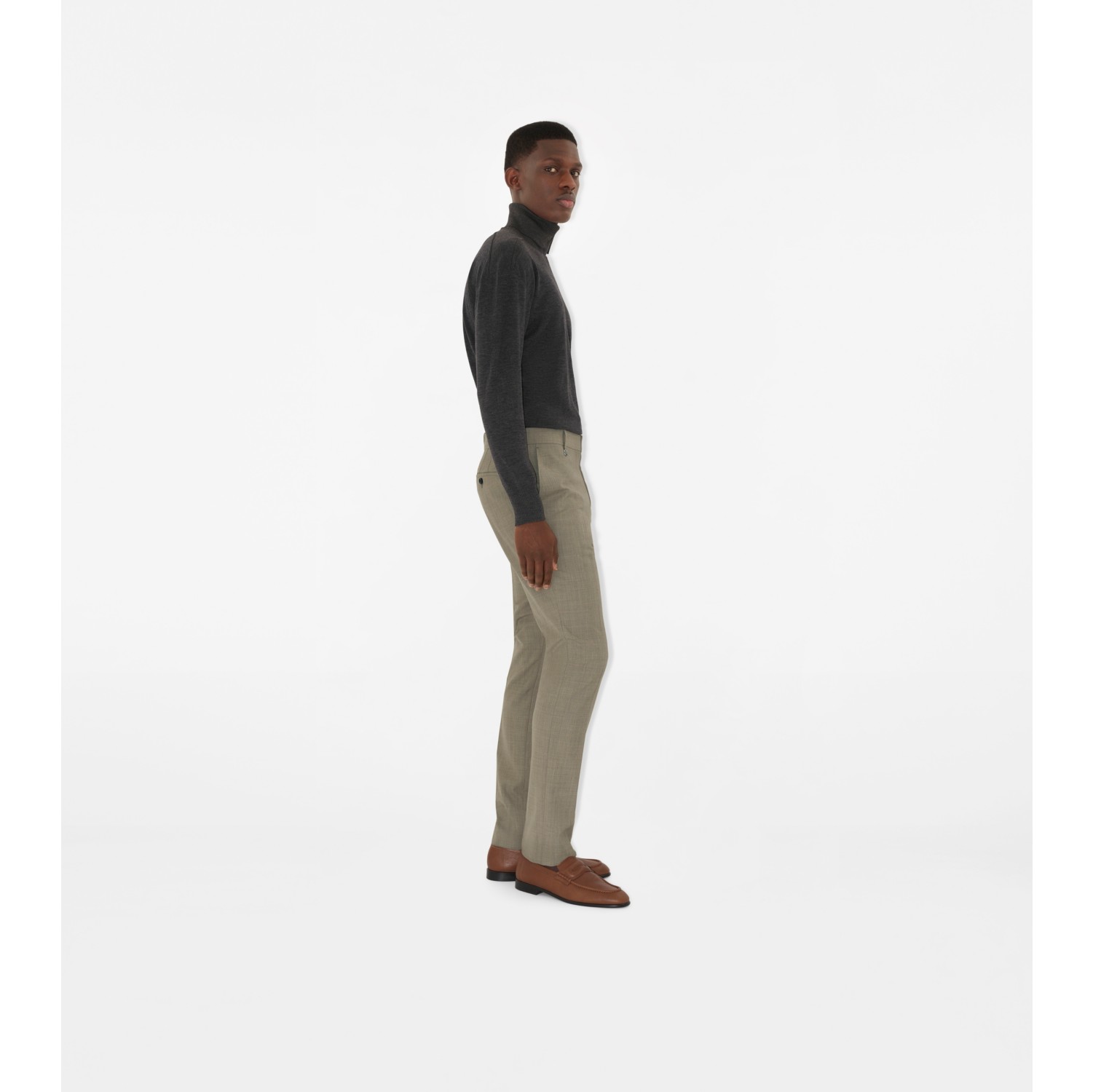 Wool Tailored Trousers