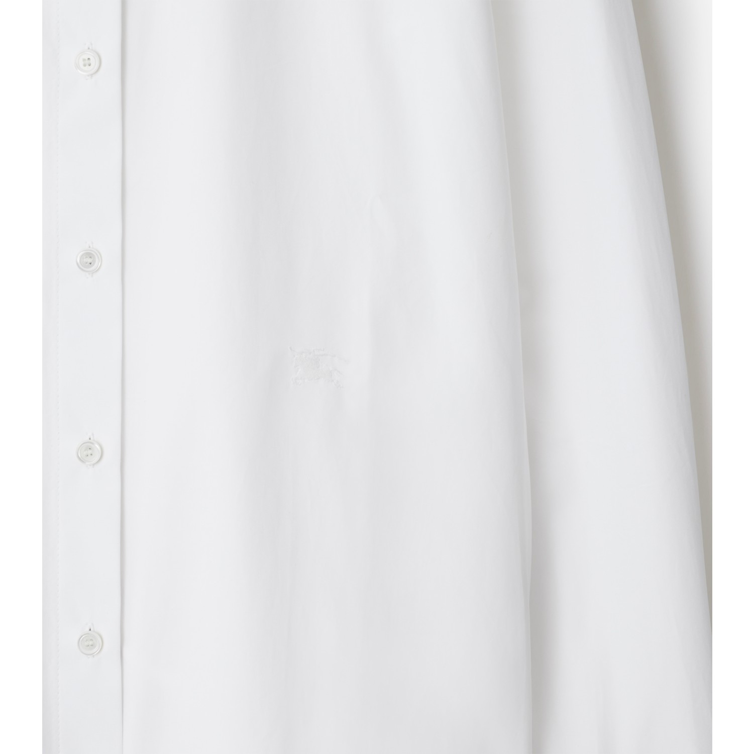 Camicia in popeline di cotone con vestibilità regular
