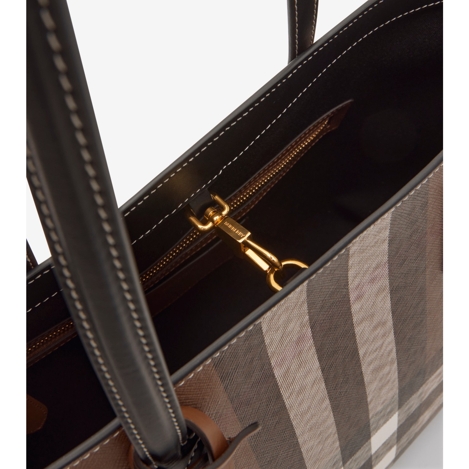 Bolso tote Check mediano