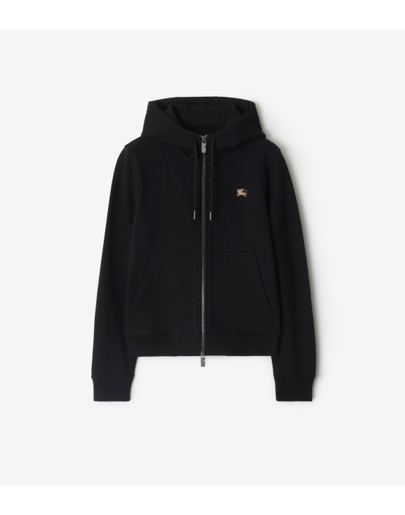 Knight Stamp Cotton Zip Hoodie