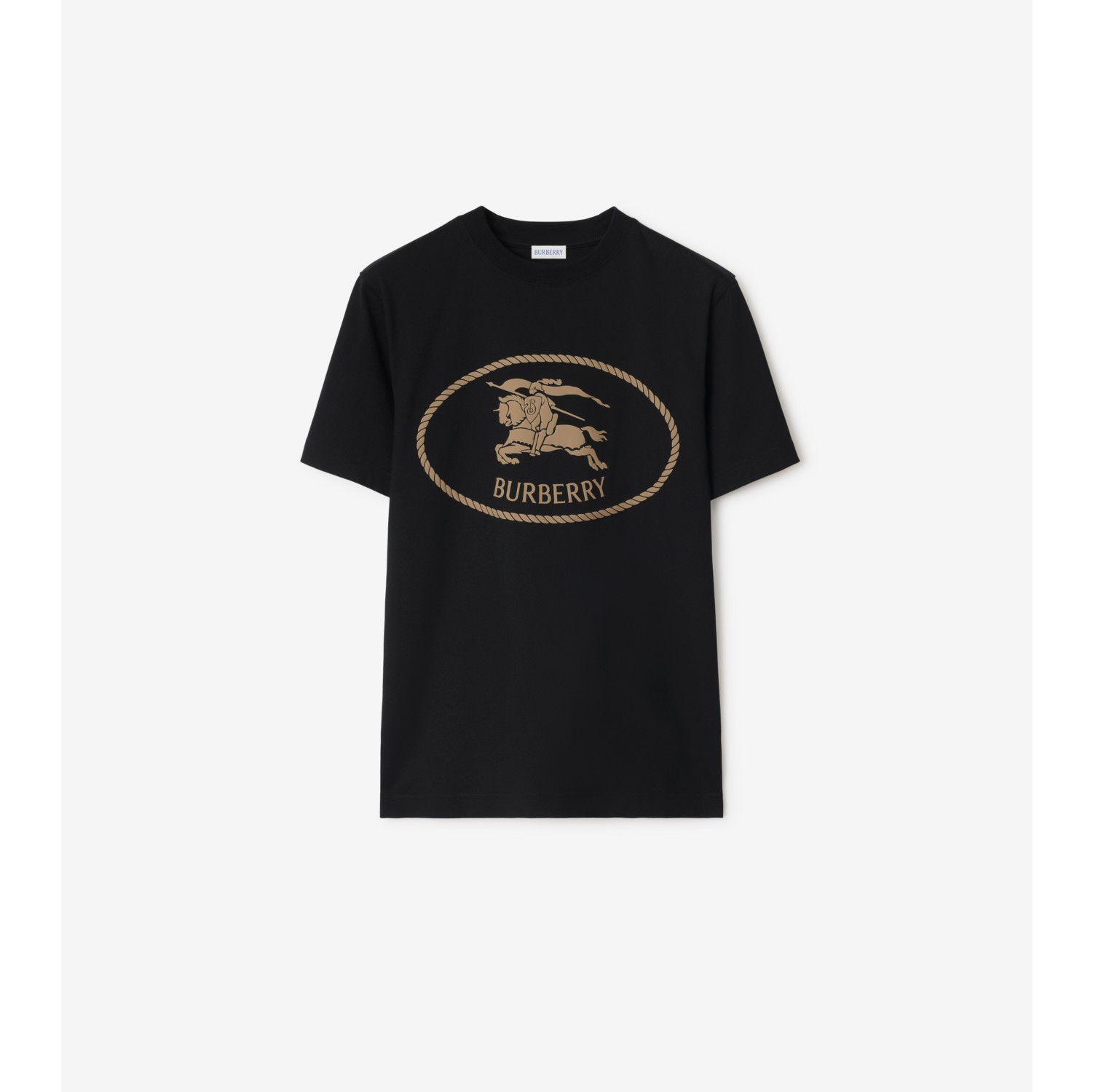 Knight Stamp Cotton T-shirt