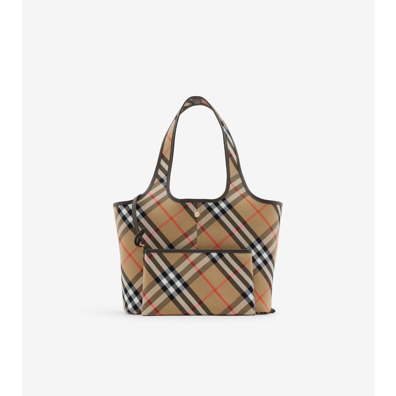 Small Check Tote