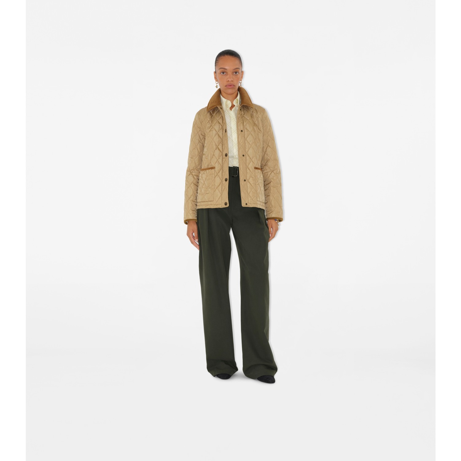 Quilted Nylon Jacket