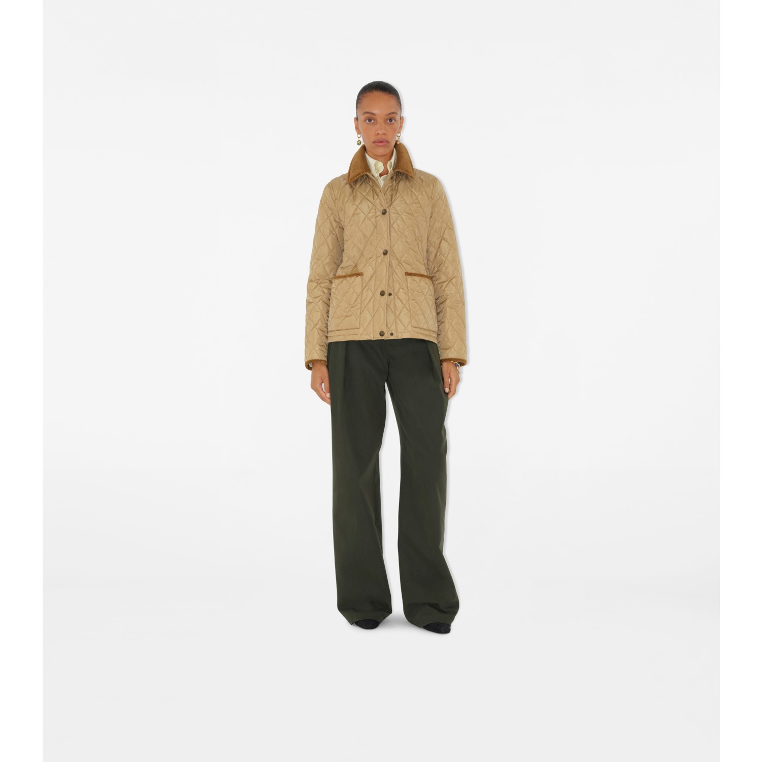 Quilted Nylon Jacket