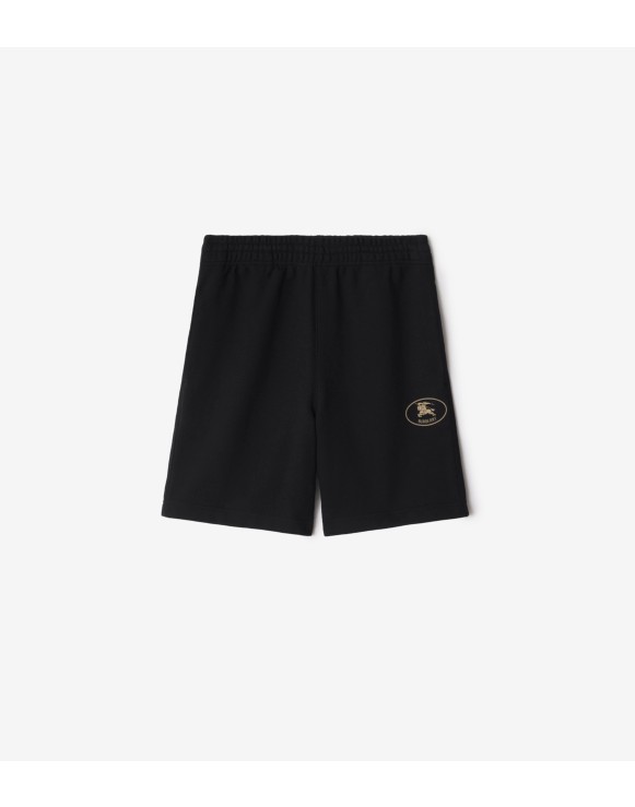 Knight Stamp Cotton Shorts