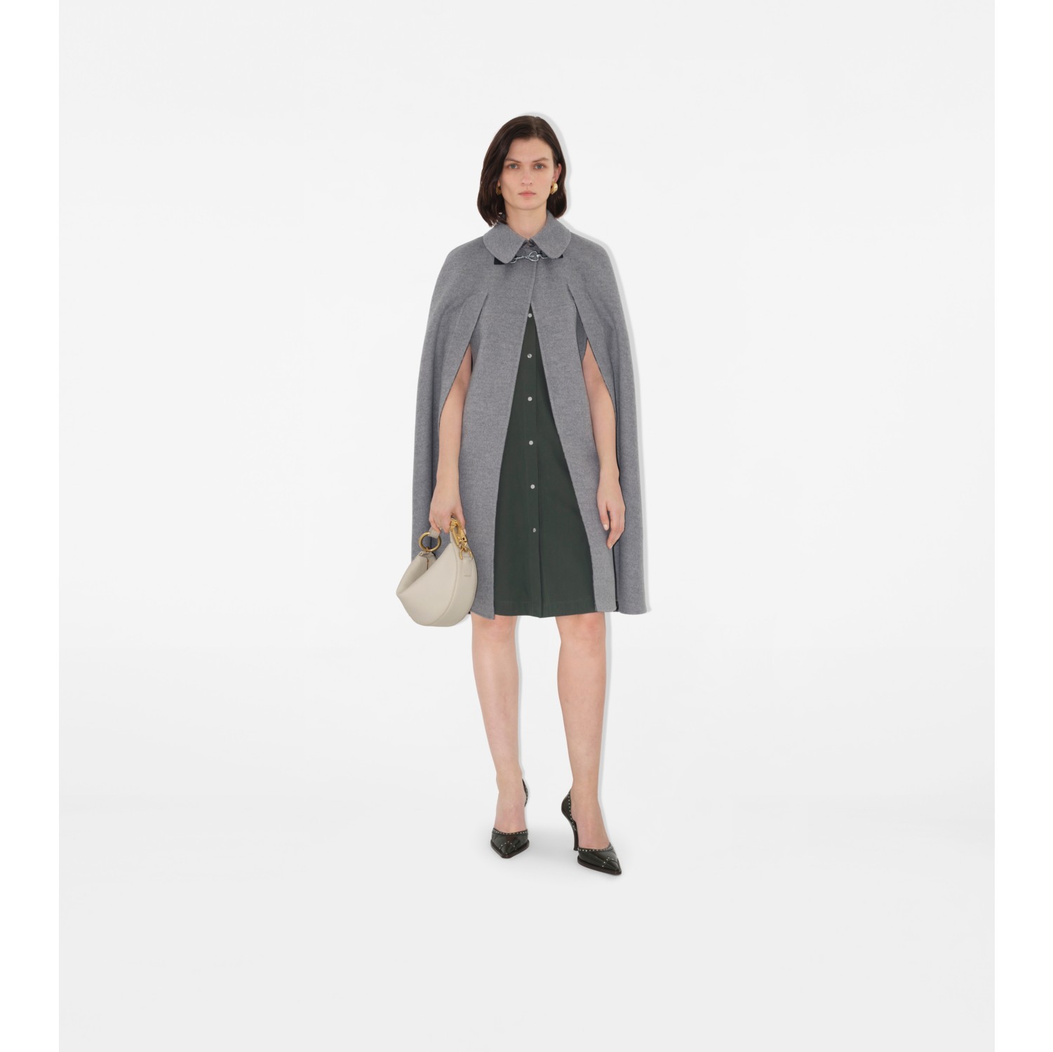 Wool Cashmere Cape