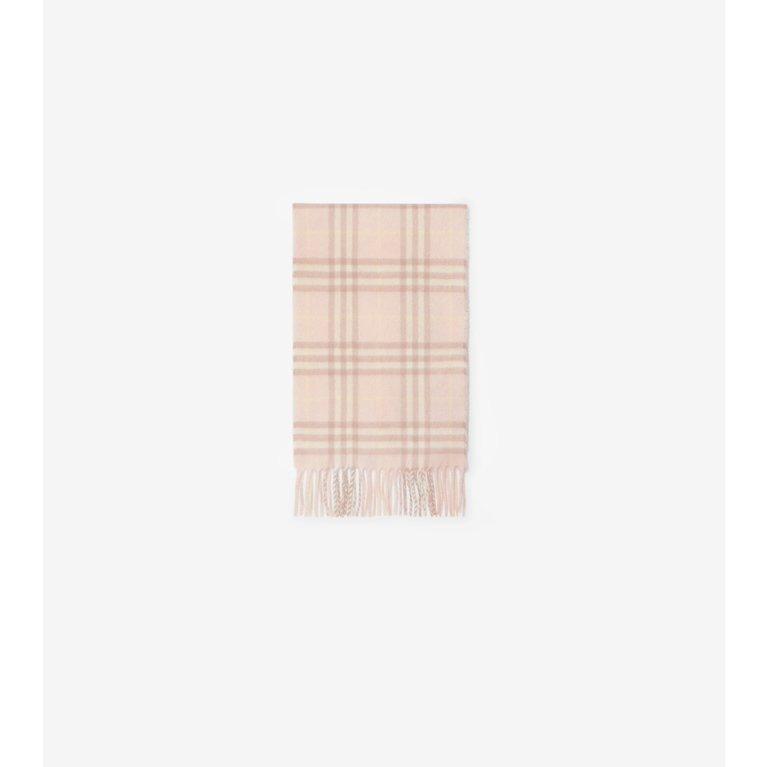 Check Cashmere Scarf