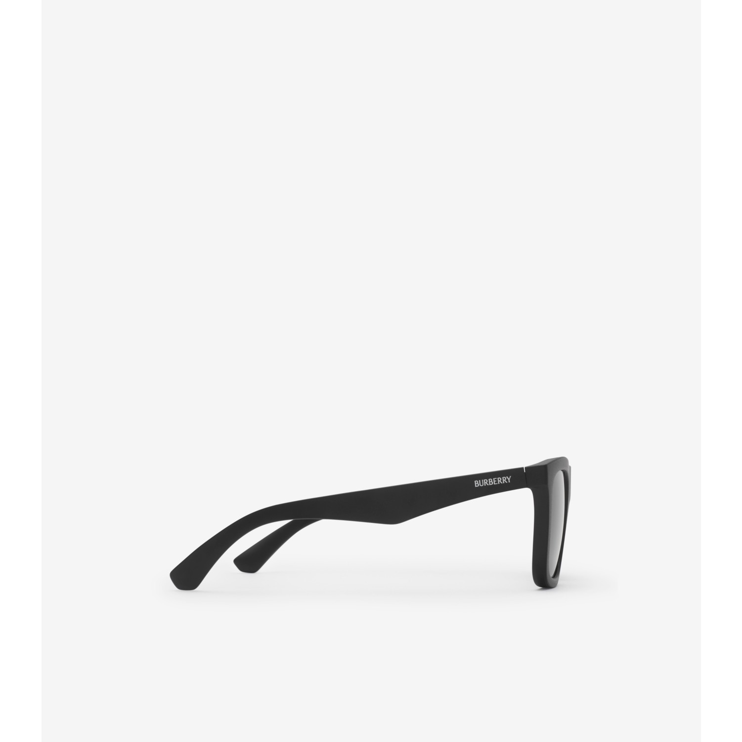 Embossed Check Square Sunglasses