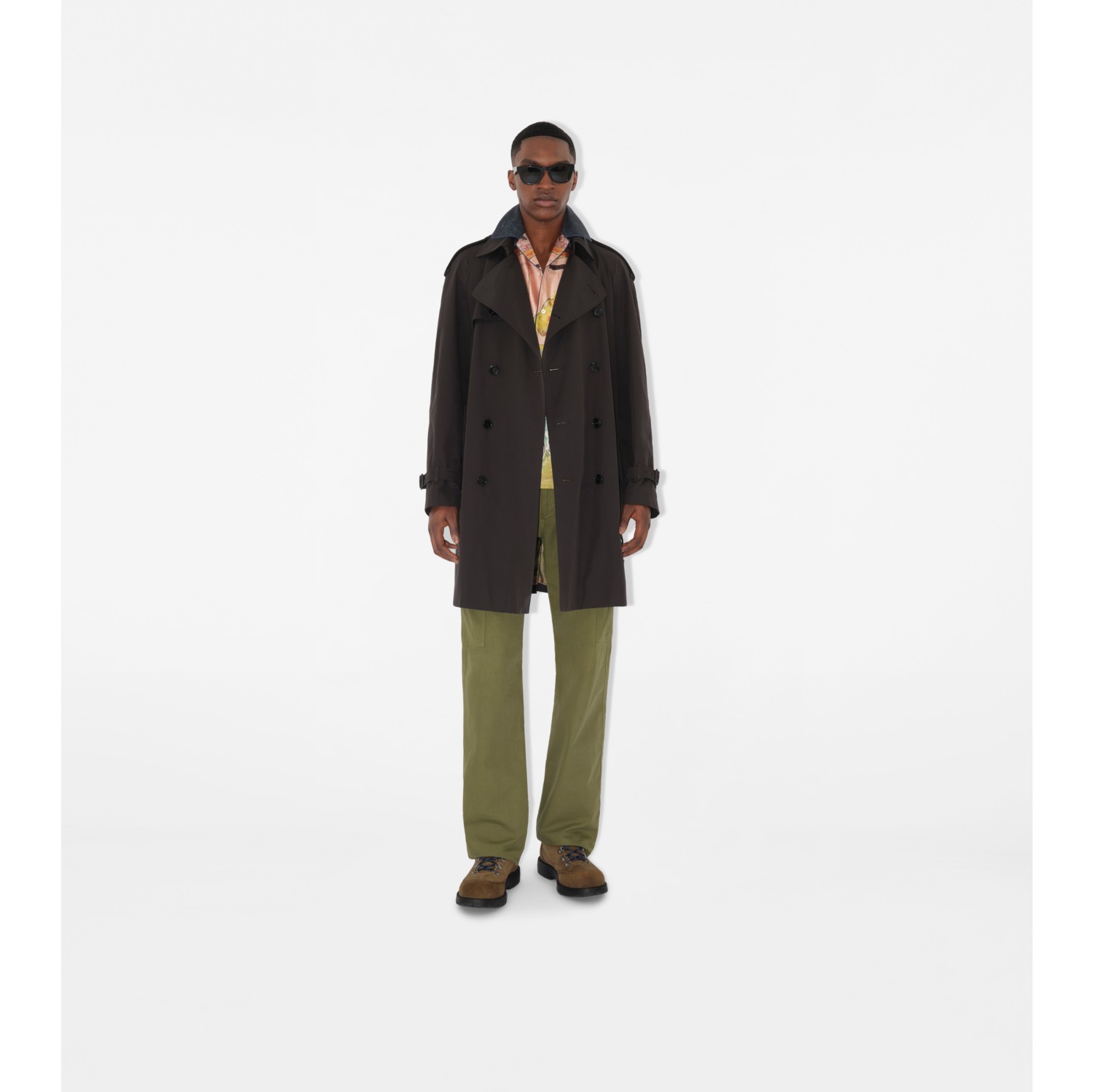 Mid-length Highgrove Gabardine Trench Coat