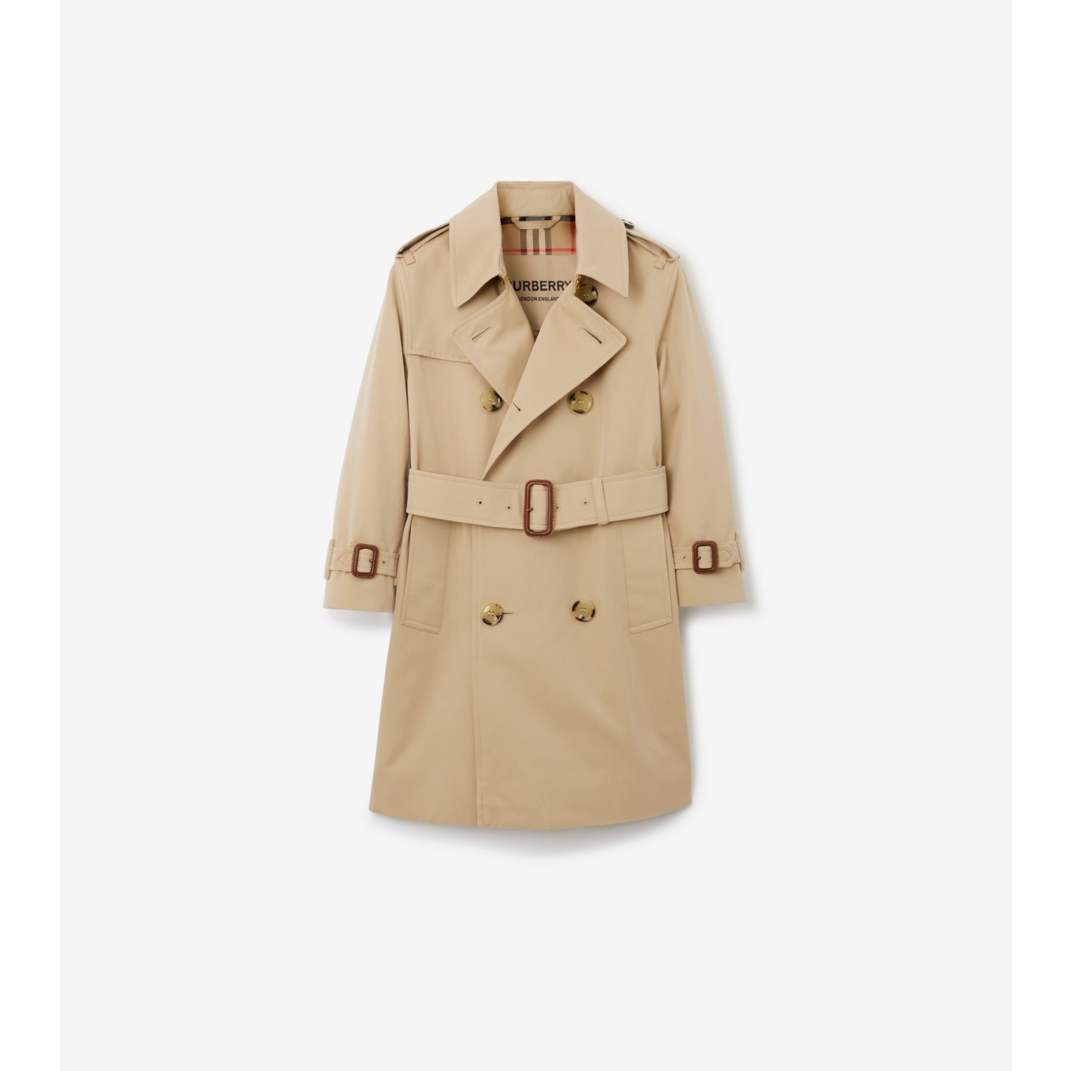 Gabardine Trench Coat