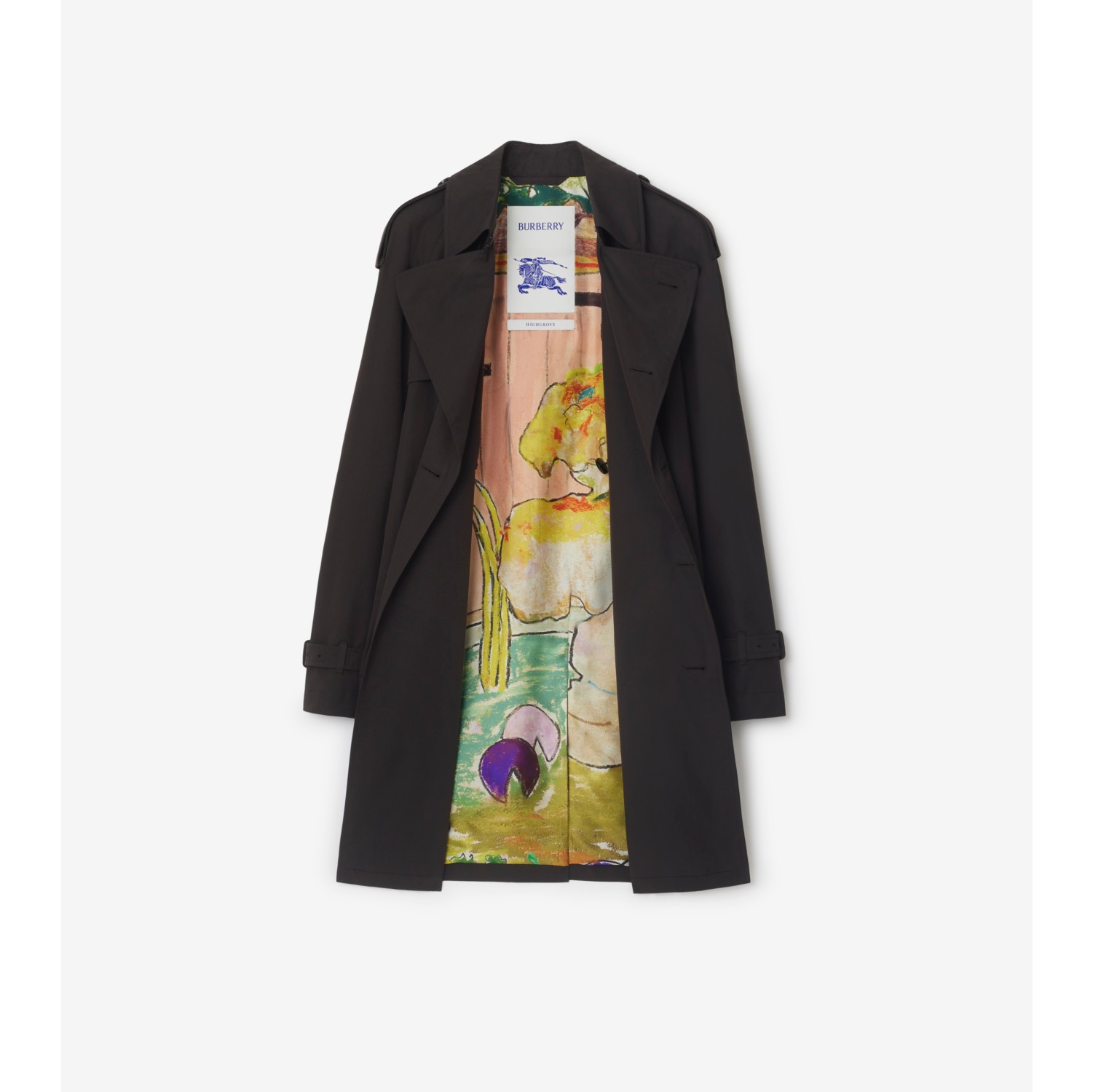 Mid-length Highgrove Gabardine Trench Coat