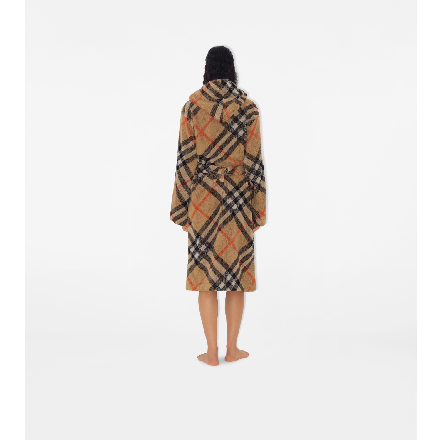 Check Cotton Robe