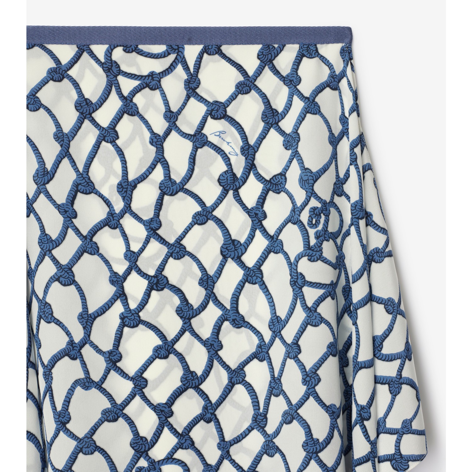 Knot Silk Skirt