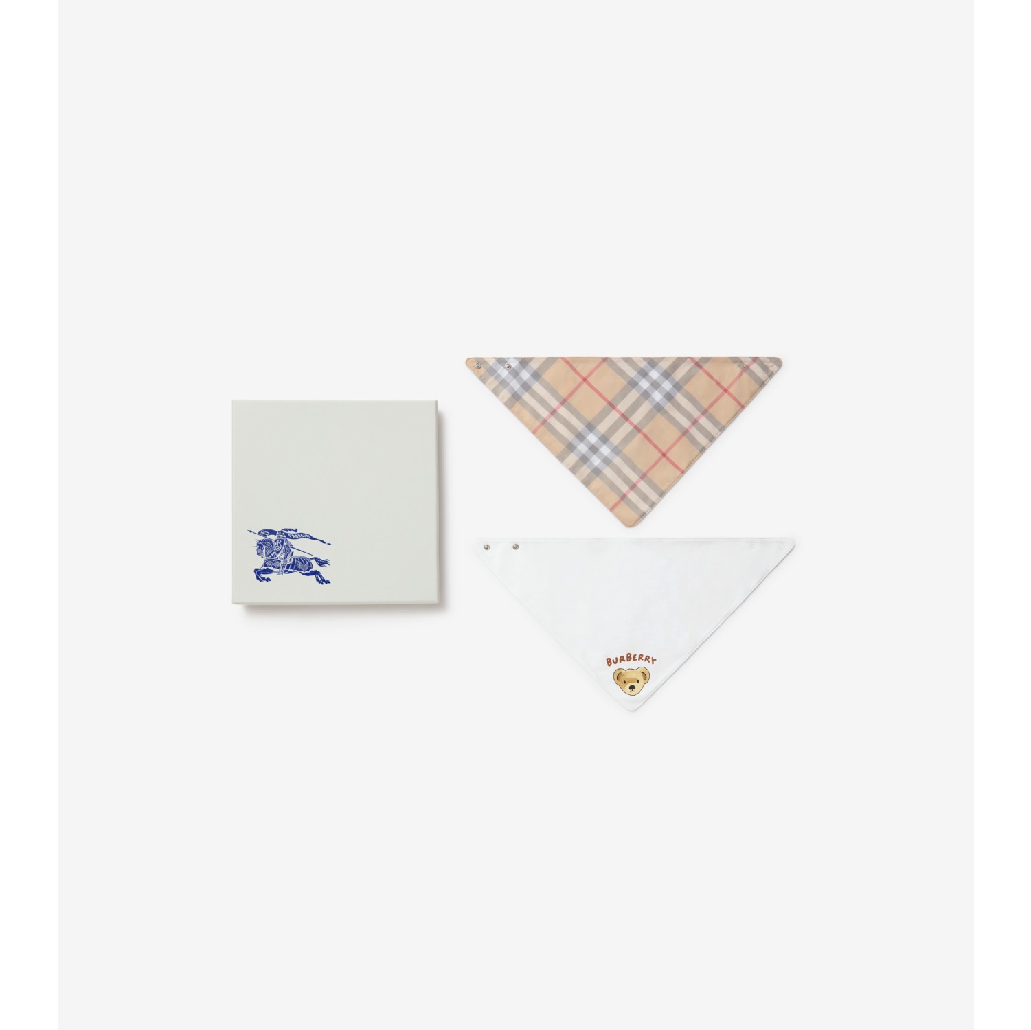 Cotton Two-piece Bib Set