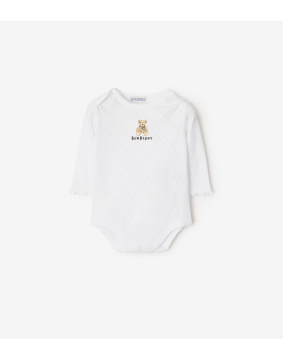 Thomas Bear Cotton Bodysuit