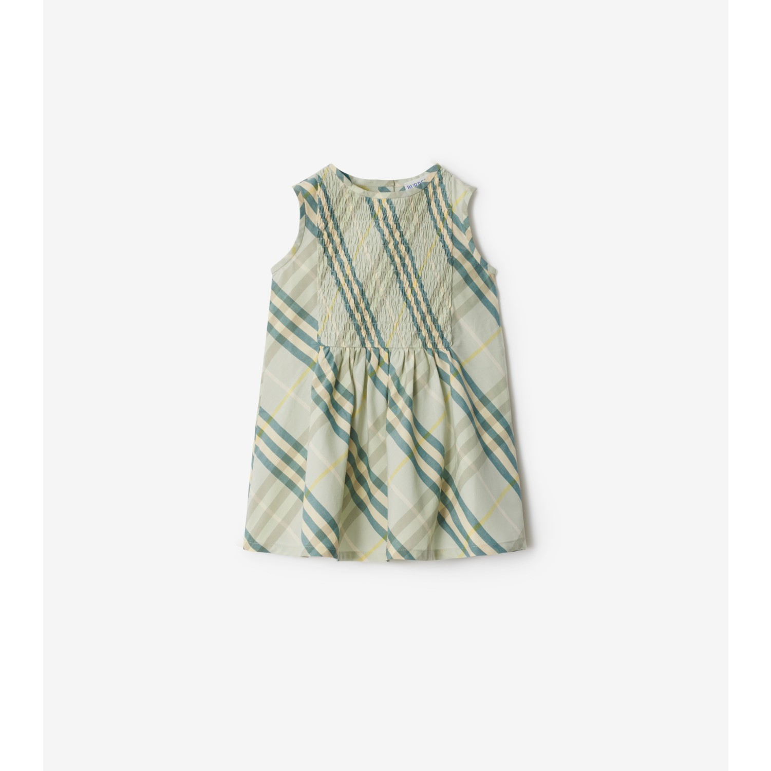Robe en coton Check