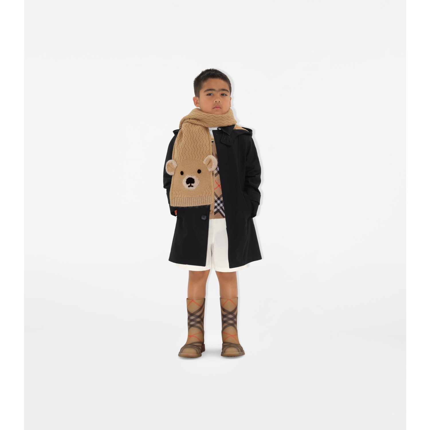 Thomas Bear Wool Scarf