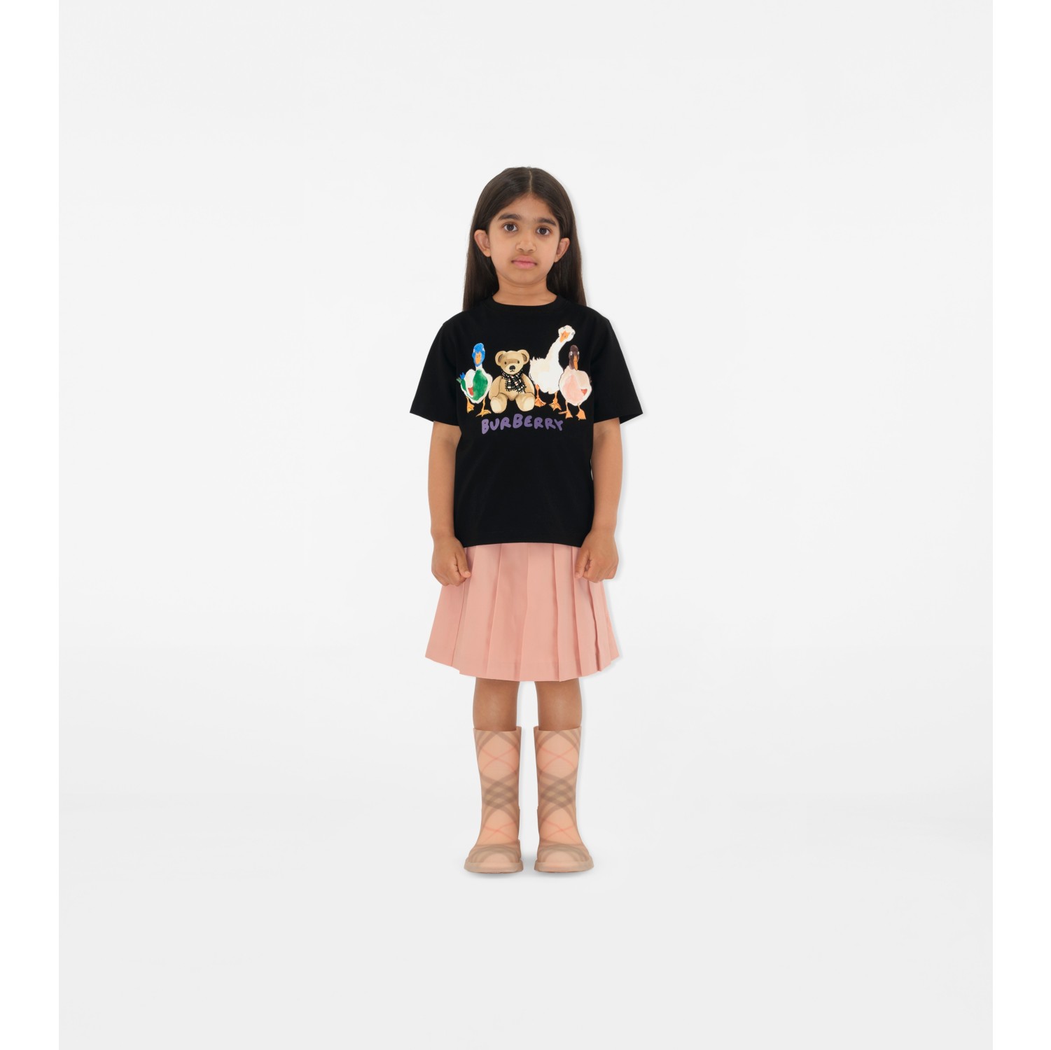 Camiseta de algodão com estampa de​ Thomas Bear e amigos