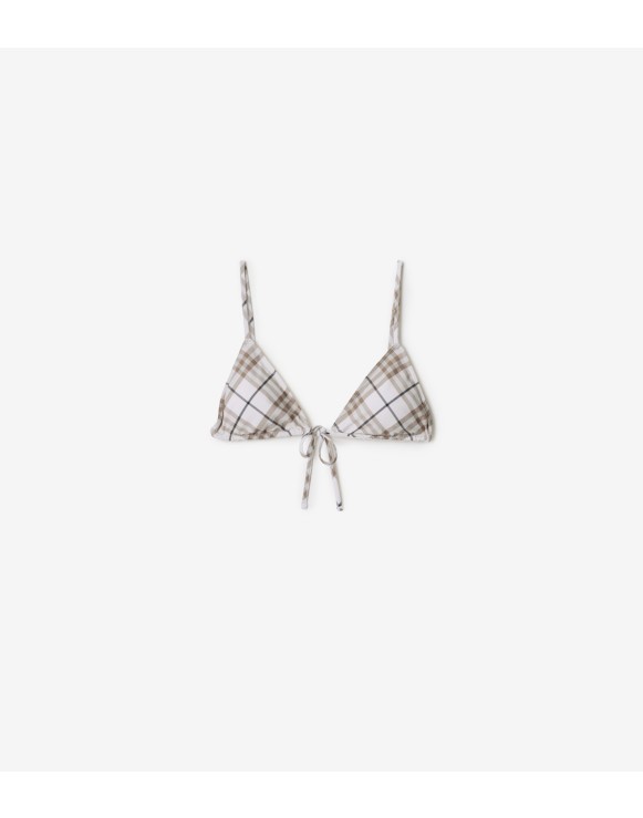 Check Bikini Top