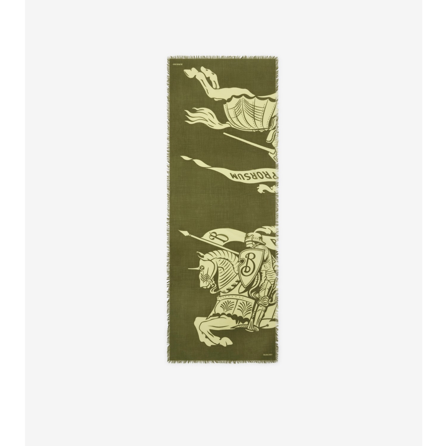Wide EKD Wool Scarf