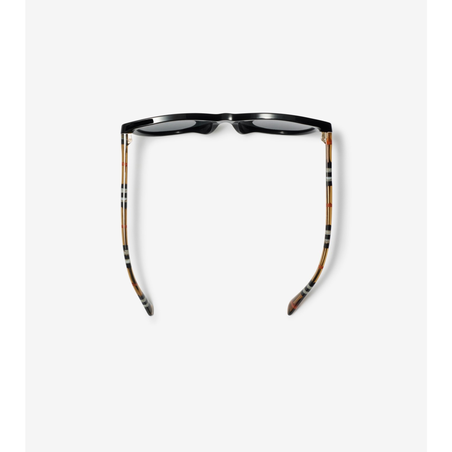 Tubular Check Round Sunglasses​