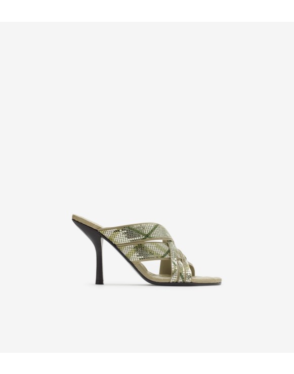 Check Mesh Cabana Maille Mules