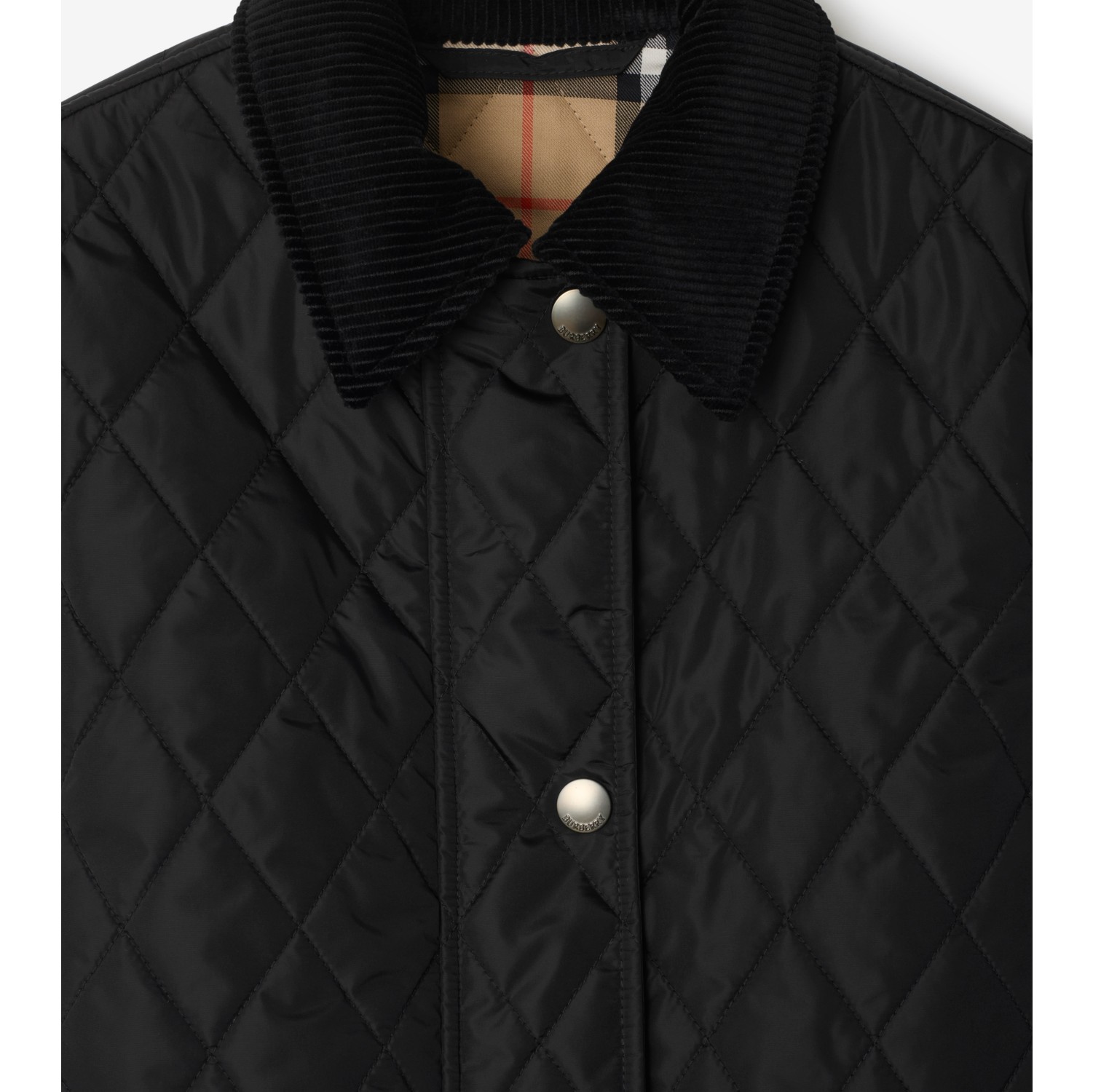 Quilted Nylon Barn Jacket