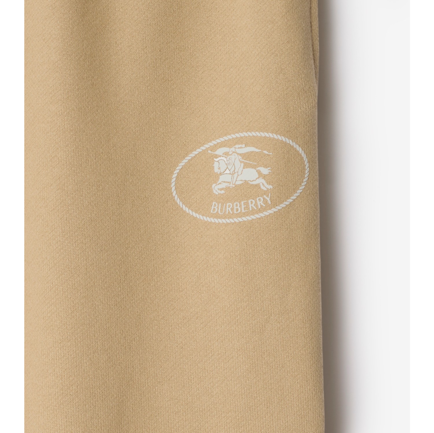 Knight Stamp Cotton Jogging Pants