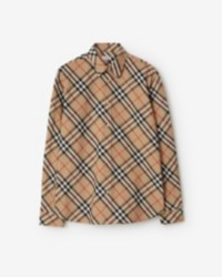Burberry High Summer 2025 Campaign featuring a Menswear Check Shirt