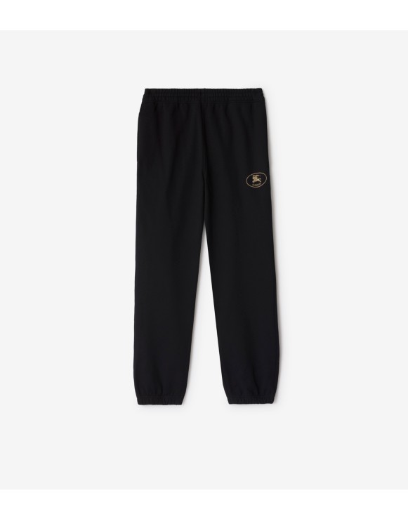 Knight Stamp Cotton Jogging Pants
