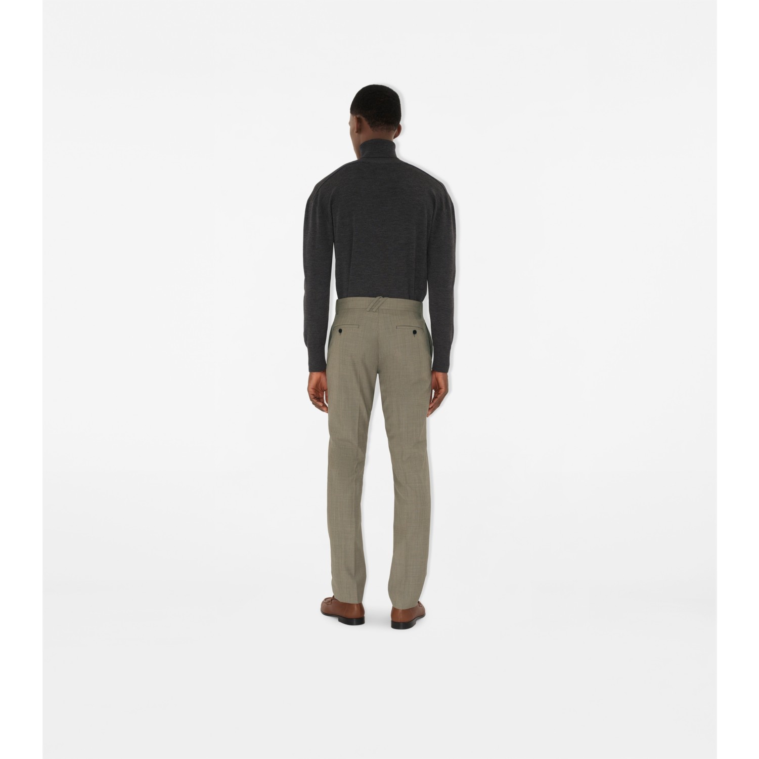 Wool Tailored Trousers