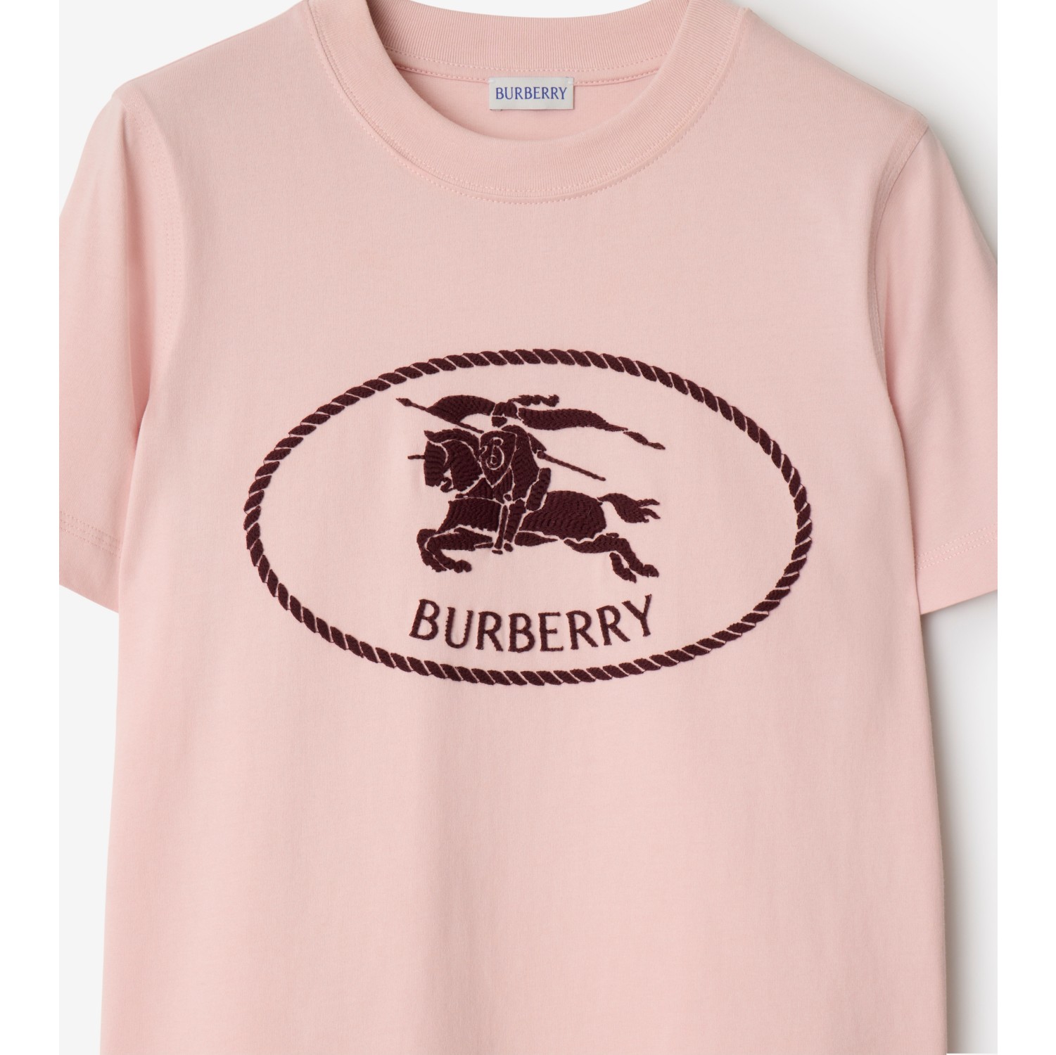 Knight Stamp Cotton T-shirt