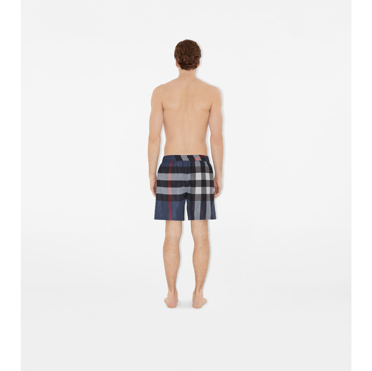 Check Swim Shorts