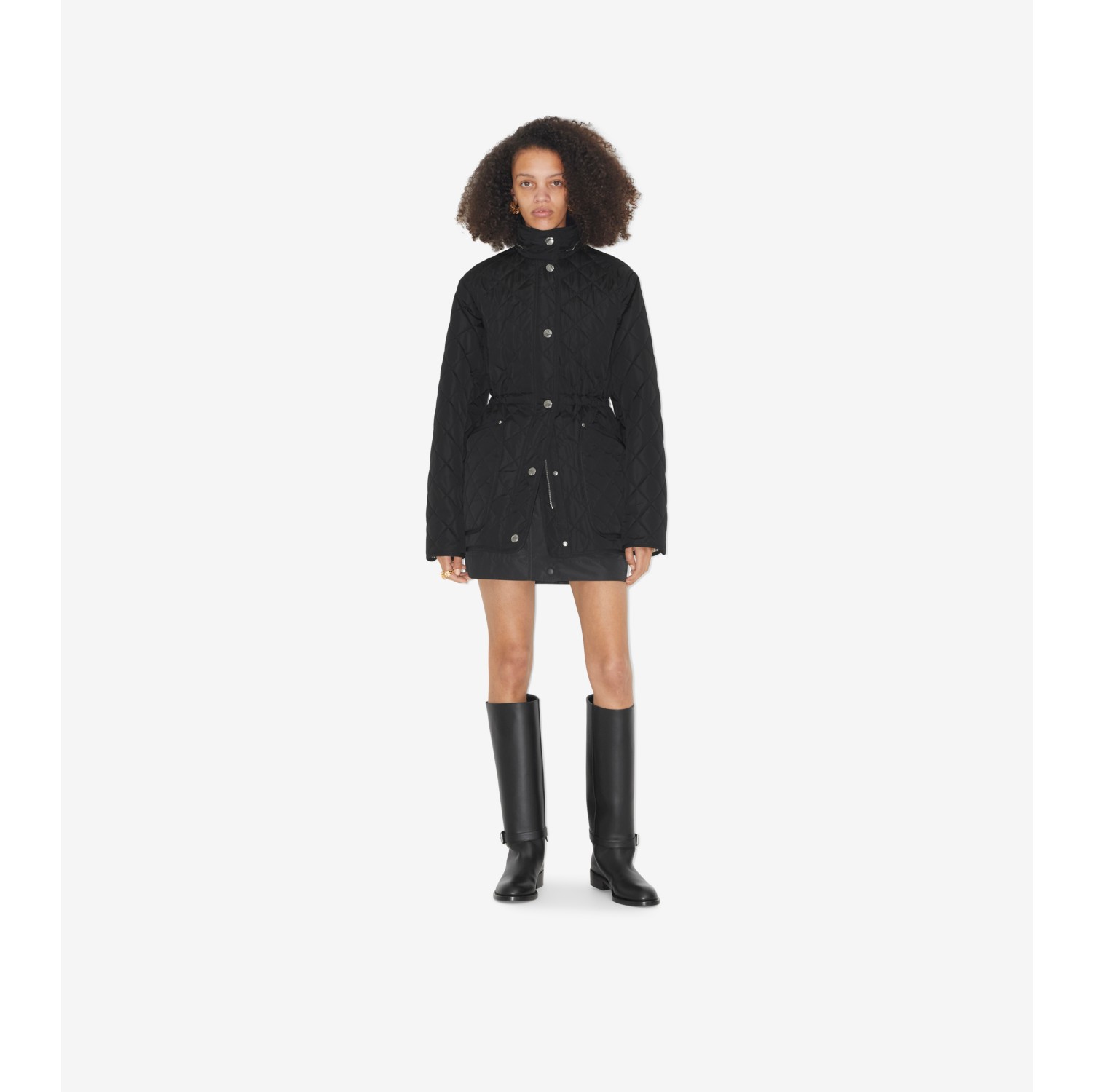Quilted Nylon Jacket