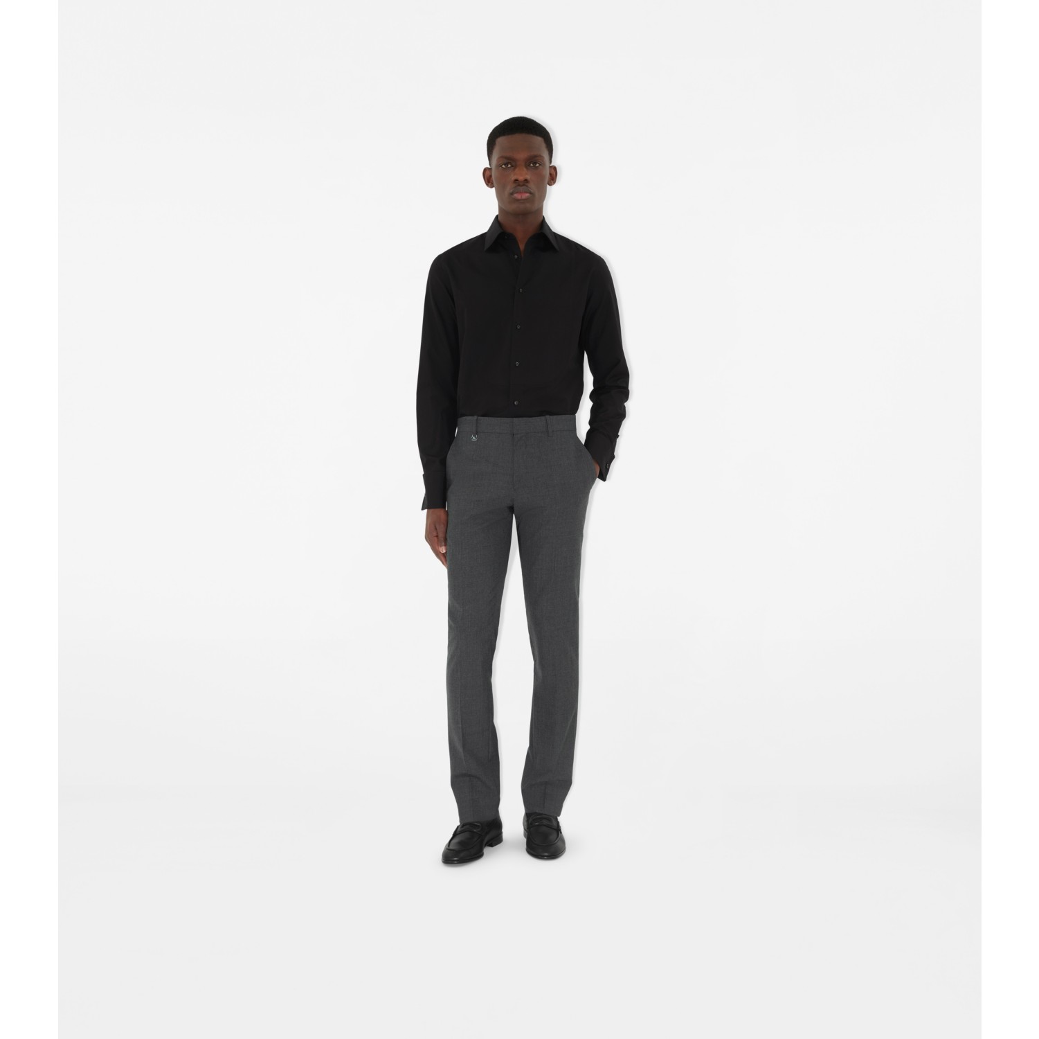 Wool Tailored Trousers