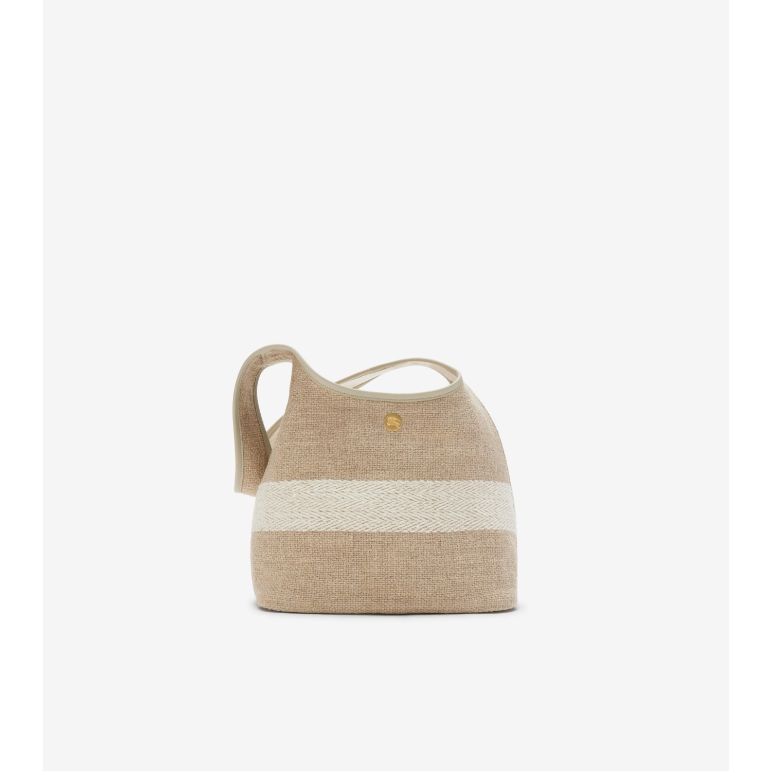 Bolsa de ombro de lona com logotipo - Pequena